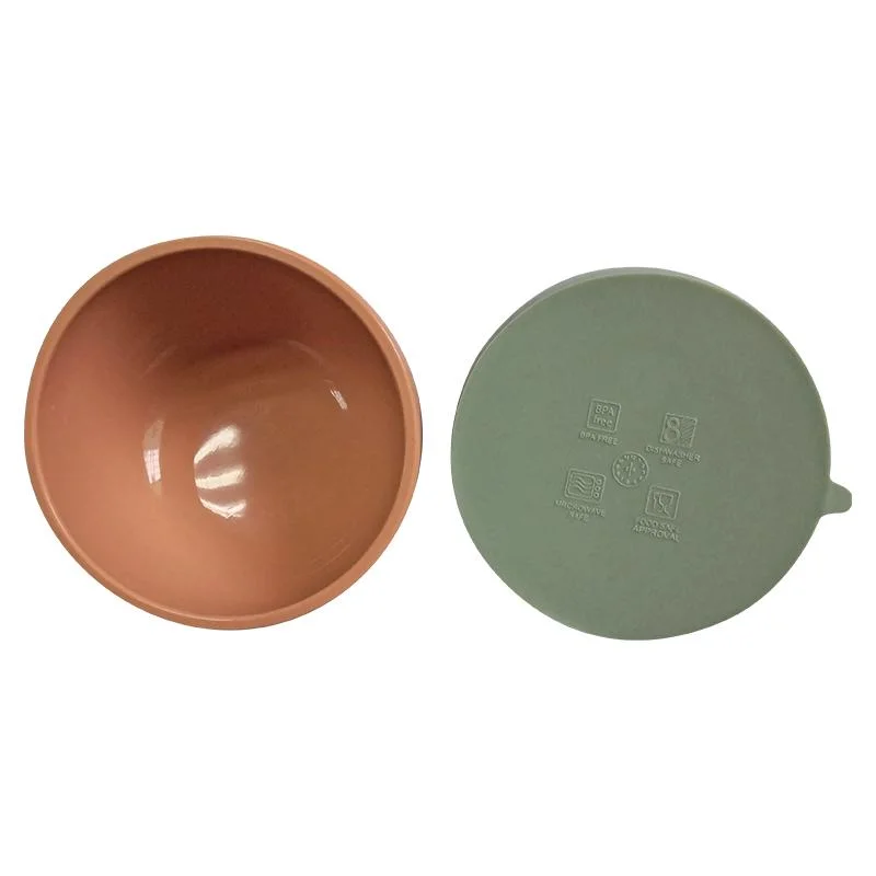 100% Food Grade Silicone Tableware Feeding Baby Bowl with Suction