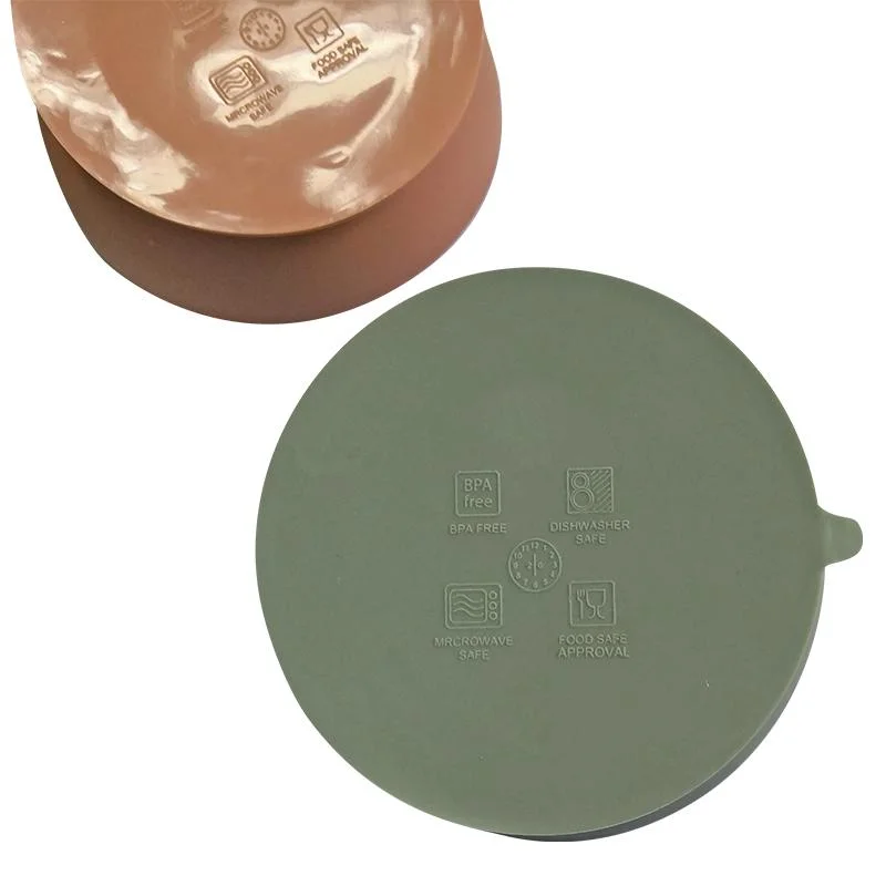 100% Food Grade Silicone Tableware Feeding Baby Bowl with Suction