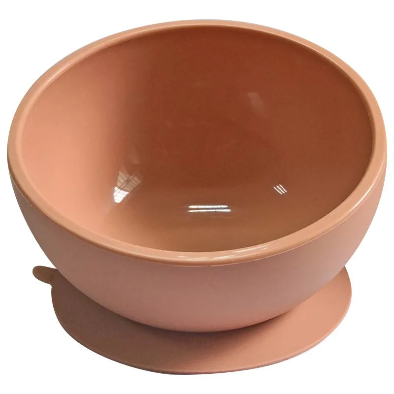 100% Food Grade Silicone Tableware Feeding Baby Bowl with Suction