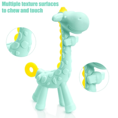 Easily Cleaning Non Toxic Silicone Teether Toy For Sensory Exploration