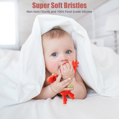 Baby Soft BPA Free Newly Designed Silicone Chew Toys Safe In Dishwasher