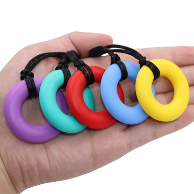 Stylish Chewable Pendant Sensory Chew Necklace for Kids with Autism