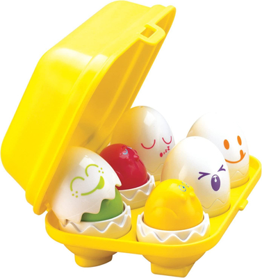 Colorful Improving Recognization Hide And Squeak Eggs For 6-24 Months