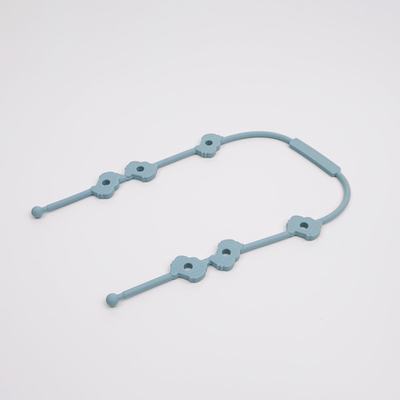 Adjustable Teething Dummy Baby Silicone Products Pacifier Chain Clip