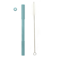 ODM Baby Silicone Products Teething Tubes Chew Stick Teether With 20cm Brush