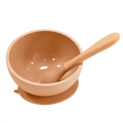 Customized Printed Logo Children'S Suction Bowls Weaning Bowl Set ODM
