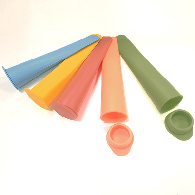 Eco Friendly Reusable Popsicle Silicone Mould Maker Food Grade 19.5*4.5*5cm