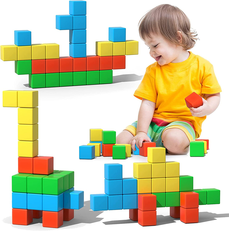 Sensory Montessori Preschool Educational Magnetic Building Blocks For Boys Girls